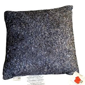 Modern Home Vintage 14" Square Purple Textured Accent/Throw Pillow-New w/Tag